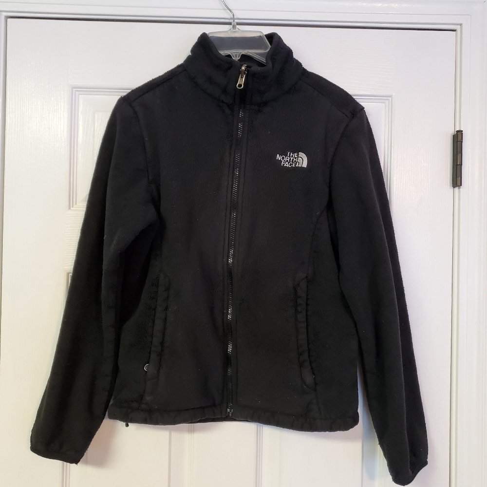 Northface black fleece jacket